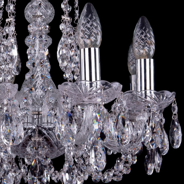 Подвесная люстра Bohemia Ivele Crystal 1406 1406/8/141/Ni