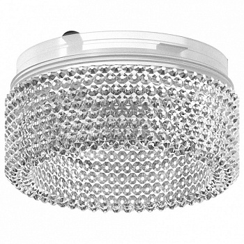 Рамка на 1 светильник Ambrella N615 N6150 CL прозрачный D60*H25mm Out20mm MR16 (для корпуса светильника)