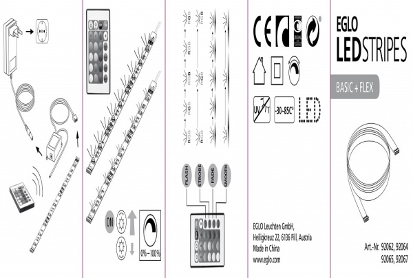 Комплект с лентой светодиодной Eglo Led Stripes-Basic 92064