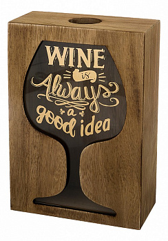 Копилка для пробок (15x7.5x22 см) Винный погребок 124-103