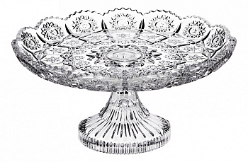 Блюдо декоративное (18х9.5 см) Muza Crystal 695-010