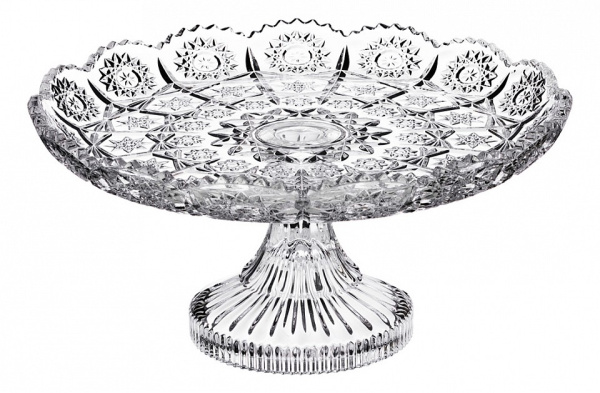 Блюдо декоративное (18х9.5 см) Muza Crystal 695-010