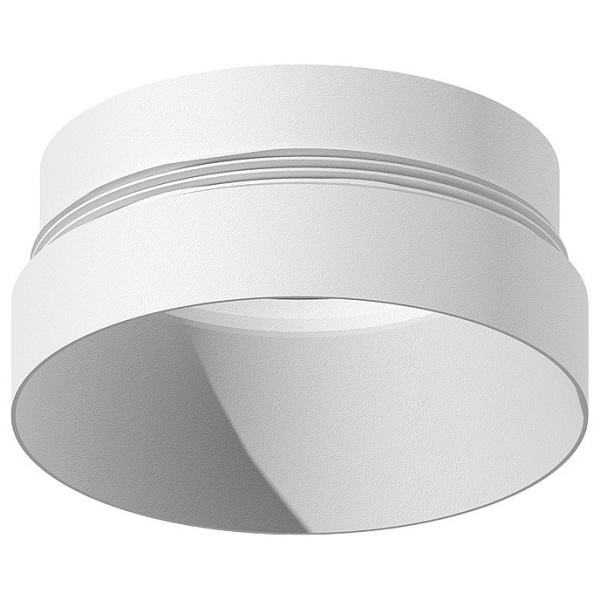 Рамка на 1 светильник Ambrella N613 N6130 SWH белый песок D60*H25mm Out10mm MR16