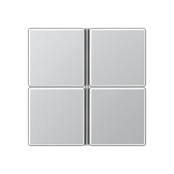 JUNG АS 500 KNX Алюминий Набор накладок, 4гр