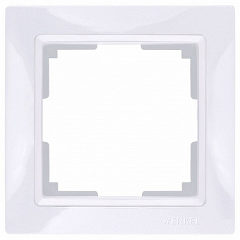 Рамка на 1 пост Werkel Snabb Basic WL03-Frame-01
