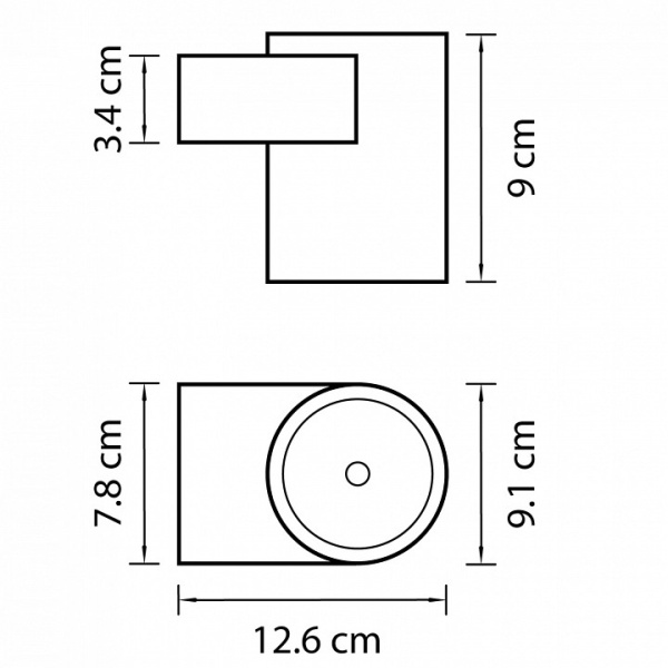 Накладной светильник Lightstar Paro LED 360692