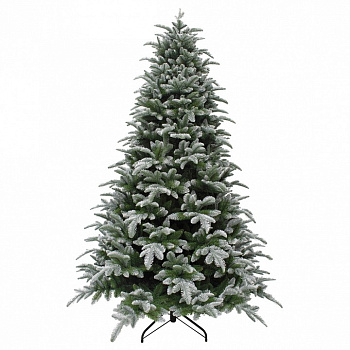 Ель новогодняя [1.55 м] Нормандия Пушистая заснеженная 73530