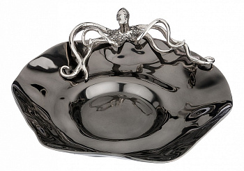 Чаша декоративная (45х43х14 см) Осьминог 725-027
