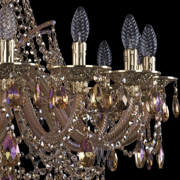 Подвесная люстра Bohemia Ivele Crystal 1611 16111/16/300 G M777