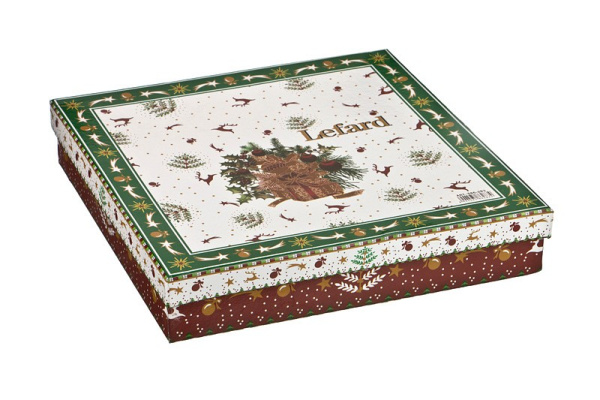 Блюдо декоративное (25х24х5 см) Christmas Collection 586-284