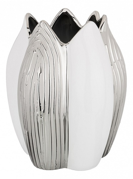Ваза настольная (16.5х16х21 см) Серебряная коллекция 699-237