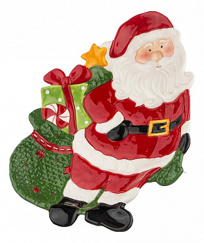 Блюдо декоративное (25х17.5х2.5 см) Санта 782-179