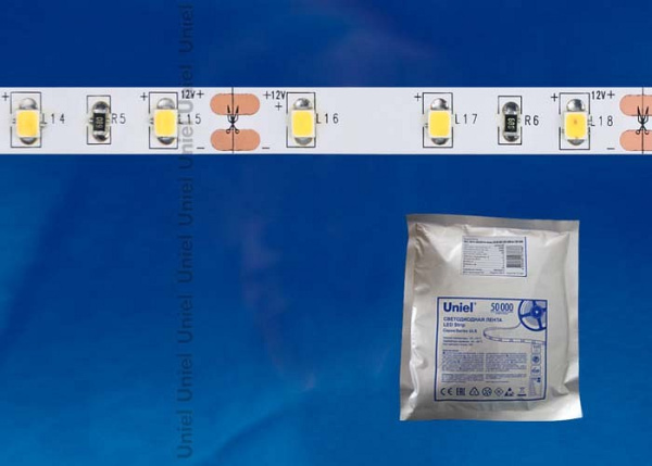Лента светодиодная Uniel ULS-2835-60LED 11046