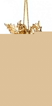 Елочная игрушка (12х23 см) Колокольчики 865-458