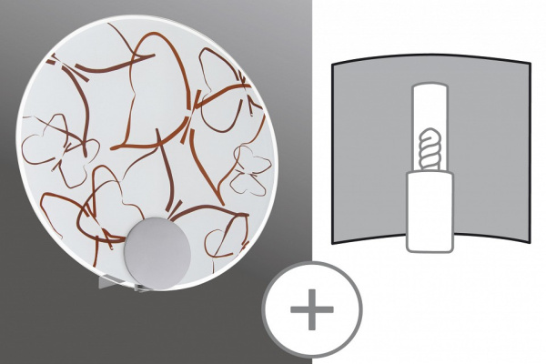 Плафон стеклянный Paulmann W-D Deco 70231