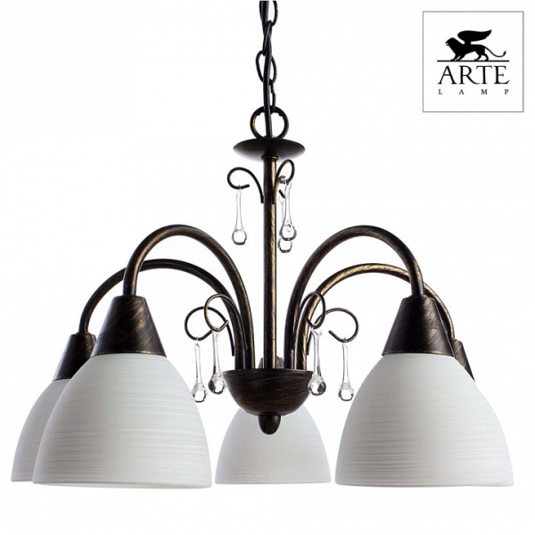 Подвесная люстра Arte Lamp Segreto A9312LM-5BR