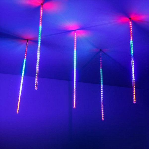 Гирлянда супернить [2 м] Icefall ARD-ICEFALL-CLASSIC-D12-500-5PCS-CLEAR-72LED-LIVE RGB (230V, 6W)
