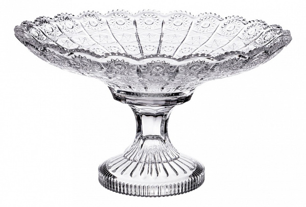 Чаша декоративная (27х16 см) Muza Crystal 695-011