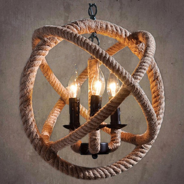 Подвесная люстра Loft it Rope LOFT1194-3