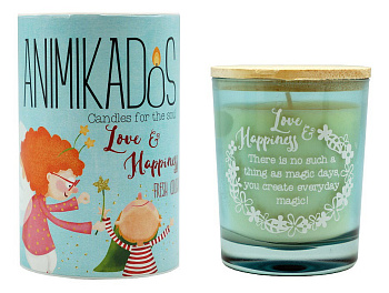 Свеча ароматическая (9.1 см) Love & Happiness VV007HDAMGB