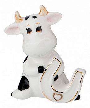 Статуэтка (7х4х8 см) Коровка 149-630