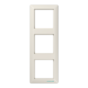 JUNG AS 500 Бежевая Рамка 3-ая антибактериальная