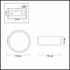 Накладной светильник Odeon Light Muralia 3595/5WL