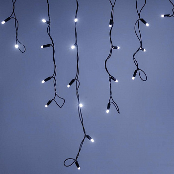 Бахрома световая [2.4x0.6 м] Edge ARD-EDGE-CLASSIC-2400x600-BLACK-88LED-STD WHITE (230V, 6W)