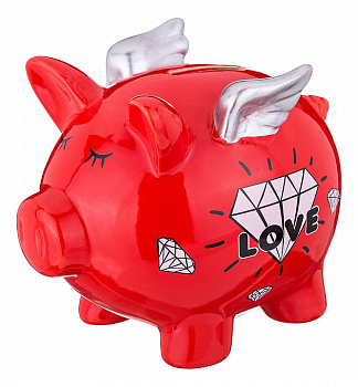 Копилка (15х11х13 см) Свинка 574-338