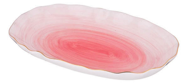 Блюдо декоративное (25х16х3.5 см) Колор Де Аква 388-576