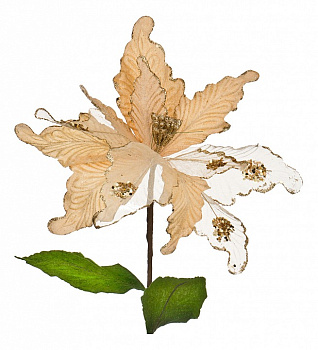 Цветок (23 см) Пуансетия 241-1817