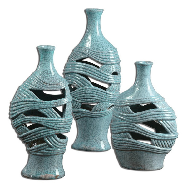 Набор из 3 ваз настольных Glesig 19692