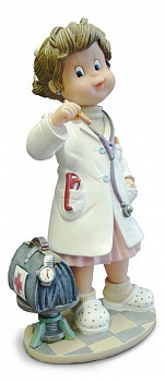 Статуэтка (14 см) Врач с саквояжем 746730