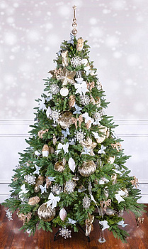 Ель новогодняя (150x215 см) Снежная королева 160-071