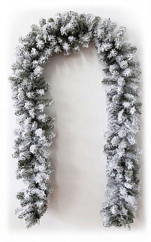 Гирлянда хвойная Заснеженнный (2.7 м) 307-122