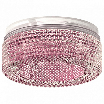 Рамка на 1 светильник Ambrella N719 N7193 PI розовый D70*H30mm Out25mm MR16 (для корпуса светильника)