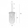 Подвесная люстра Maxlight Plaza P0287