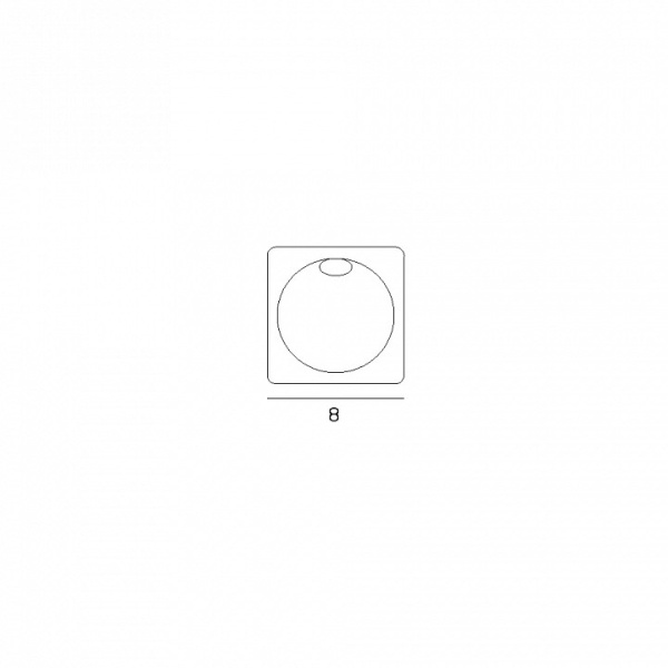 Встраиваемый светильник Maxlight Time H0073