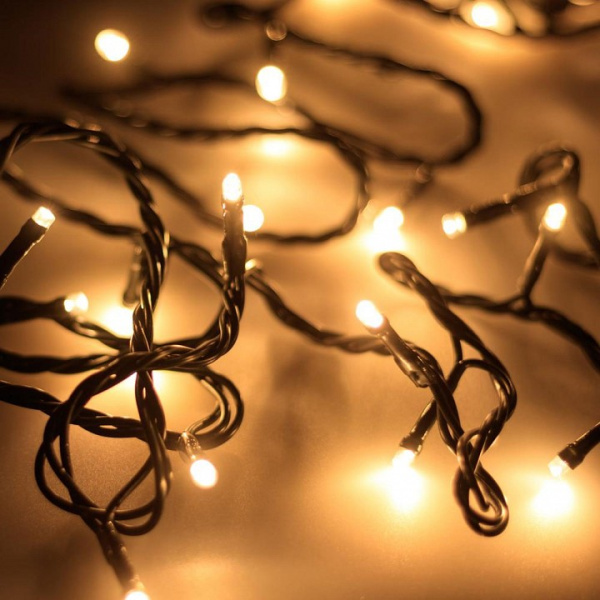 Гирлянда нить [5 м] String ARD-STRING-HOME-5000-GREEN-50LED-FLASH WARM (230V, 3.5W)