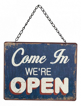 Панно (41х30 см) You Are Welcome Or Not DG-D-895