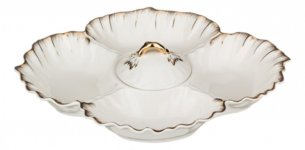 Чаша декоративная (33х28х7 см) Зефир 590-210