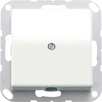 JUNG AS 500 Белый антибактериальный Подсоединитель провода с разгрузкой натяжения