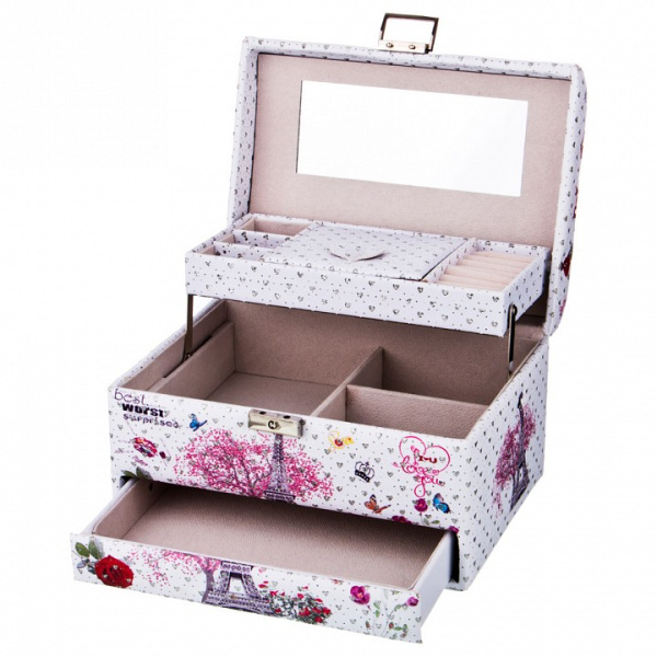 Шкатулка для украшений (22x16.5x13 см) Арт 362-114