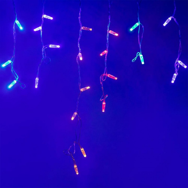 Бахрома световая [2.4x0.6 м] Edge ARD-EDGE-CLASSIC-2400x600-CLEAR-88LED-LIVE RGB (230V, 6W)