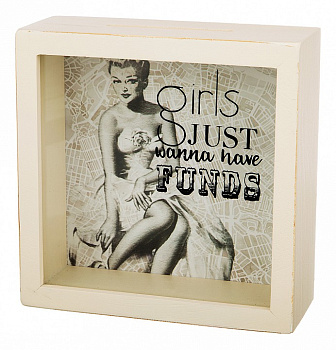 Копилка (18x7x18 см) Женские штучки 124-118