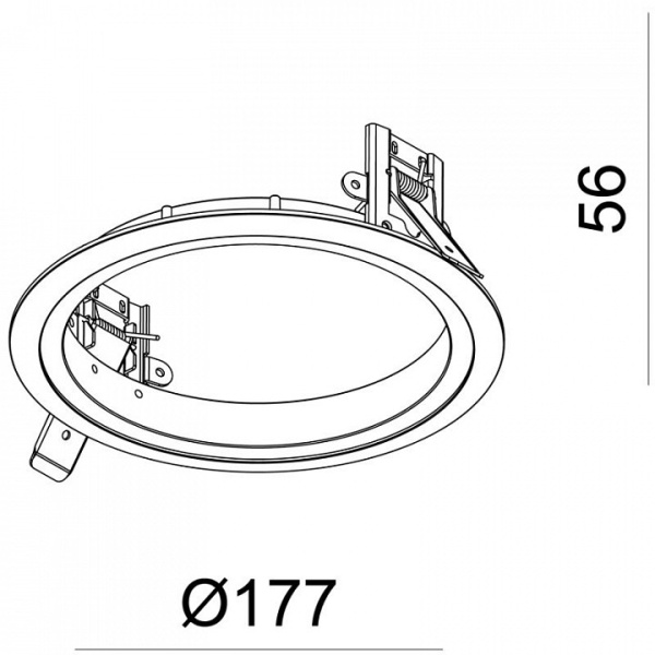 Рамка на 1 светильник Deko-Light  850100