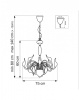 Подвесная люстра Lightstar Cigno Collo 751126