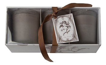 Набор ароматических свечей (16.5х7 см) Ваниль F13-LV019