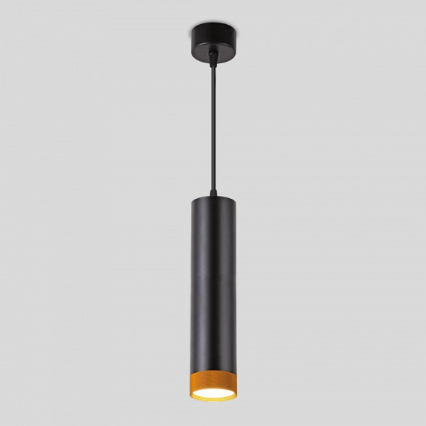 Подвесной светильник Eurosvet Tony 50164/1 LED черный/золото