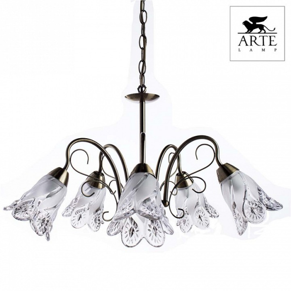 Подвесная люстра Arte Lamp Fiorita A6273LM-5AB